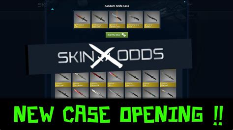 skinodds testbericht|NEW BEST CASE OPENING KNIFES! .